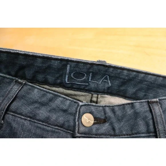 Kimes Ranch Lola Raw Hem Jeans Western Cowgirl Trouser Fit Flare Women's 12X32 - Picture 3 of 9